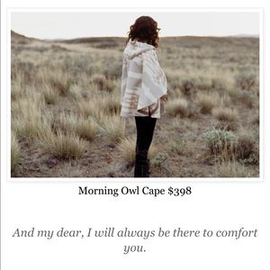 Pendleton Morning Owl Cape